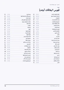 الصفحة الأولى من الملاحق